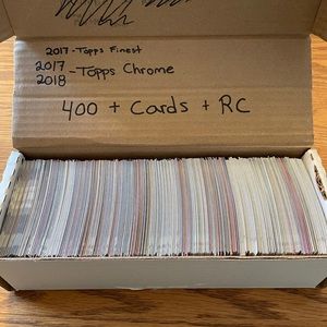 Topps Chrome Baseball Card Lot